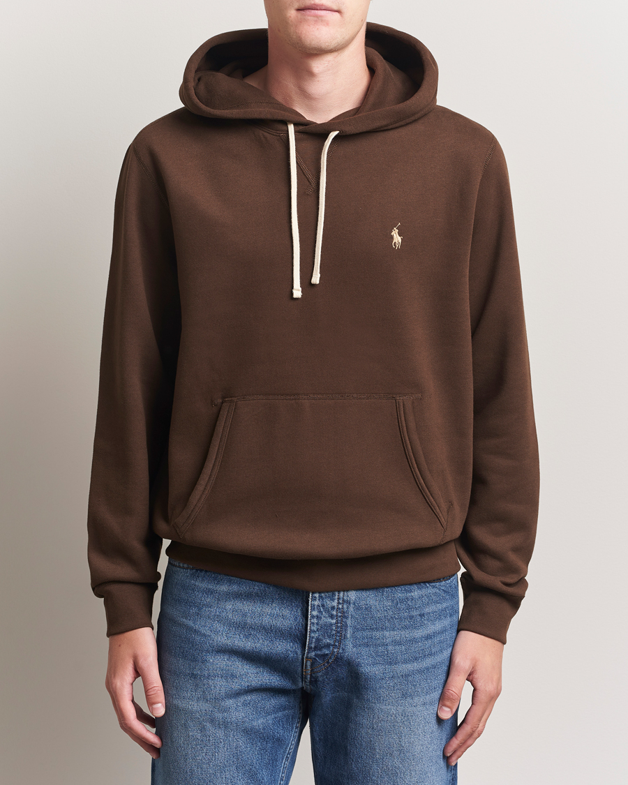 Herre | Gensere | Polo Ralph Lauren | RL Fleece Hoodie Nutmeg Brown