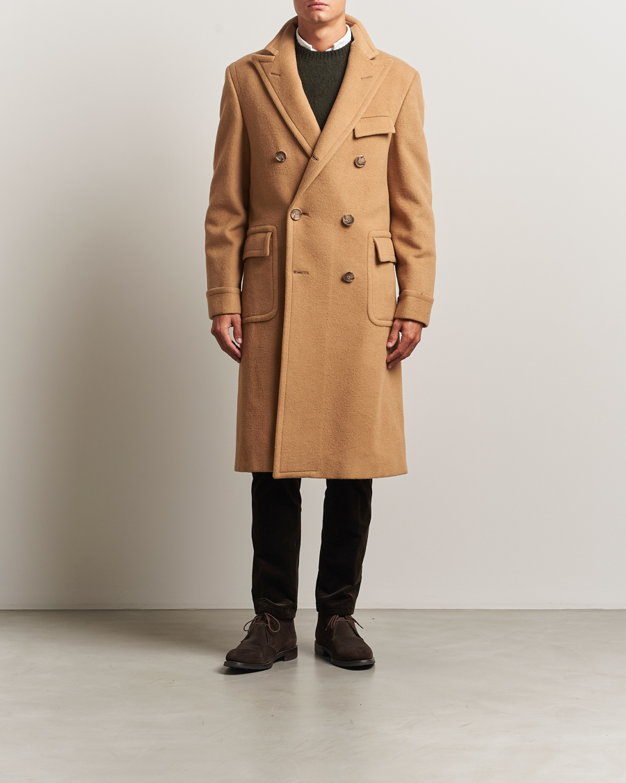 Herre | Jakker | Polo Ralph Lauren | Camel Hair Coat Khaki