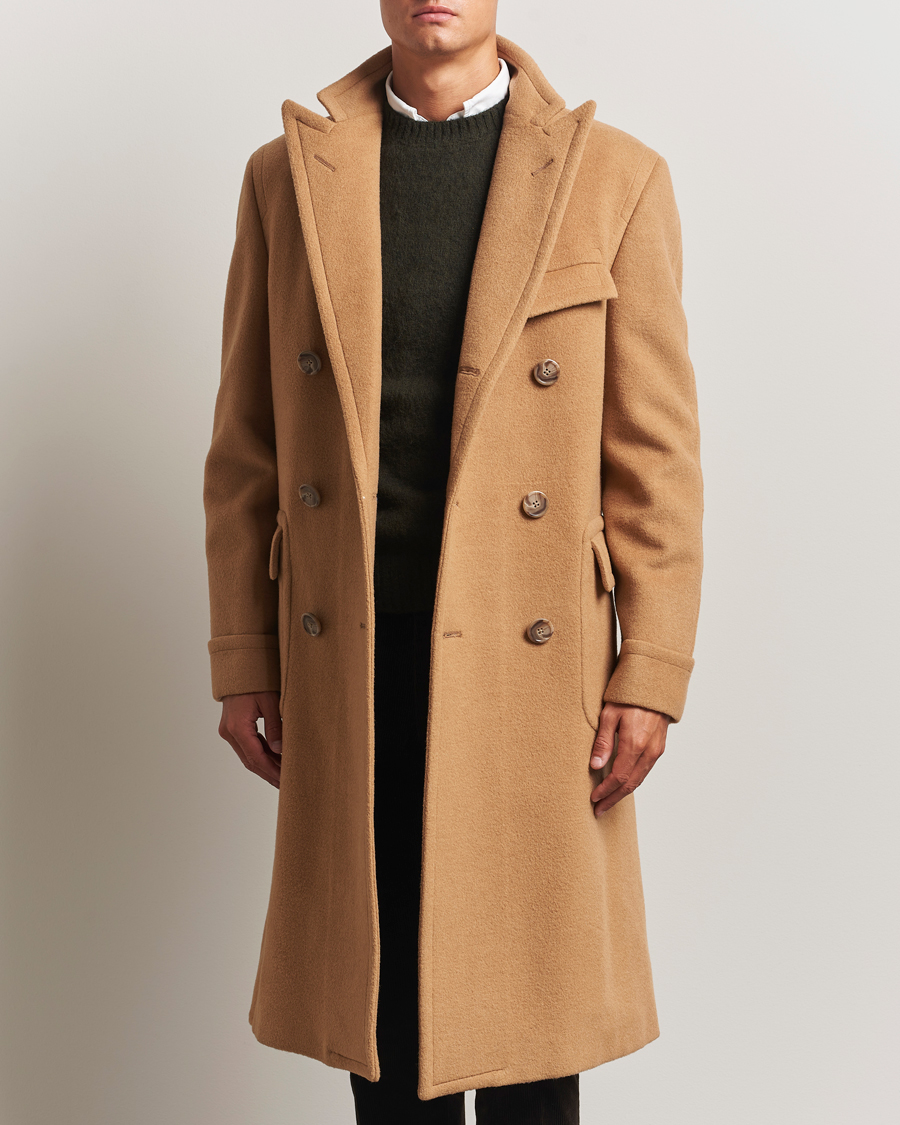 Herre | Jakker | Polo Ralph Lauren | Camel Hair Coat Khaki