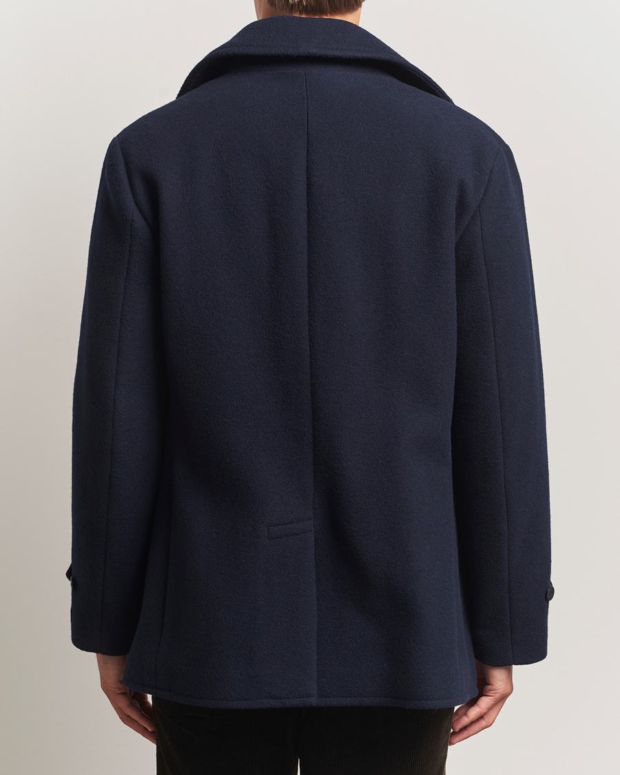 Herre | Jakker | Polo Ralph Lauren | Lightweight Melton Peacoat Navy