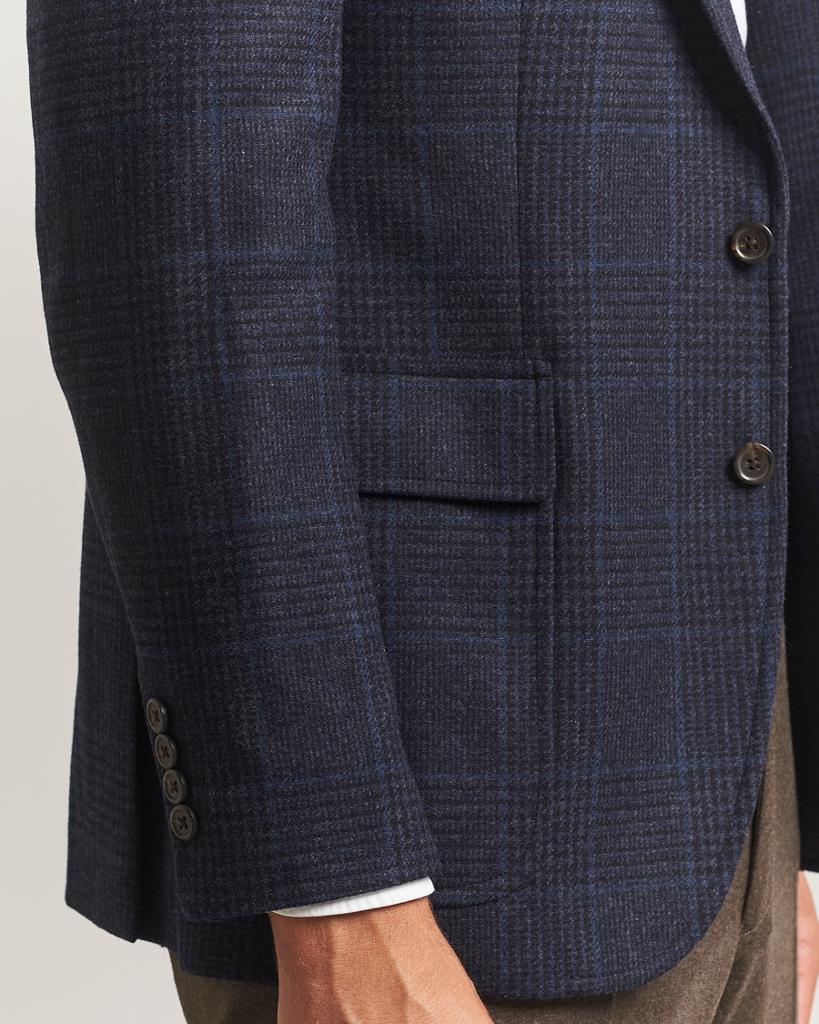 Herre | Dressjakker | Polo Ralph Lauren | Single Breasted Glenplaid Sportcoat Navy Multi