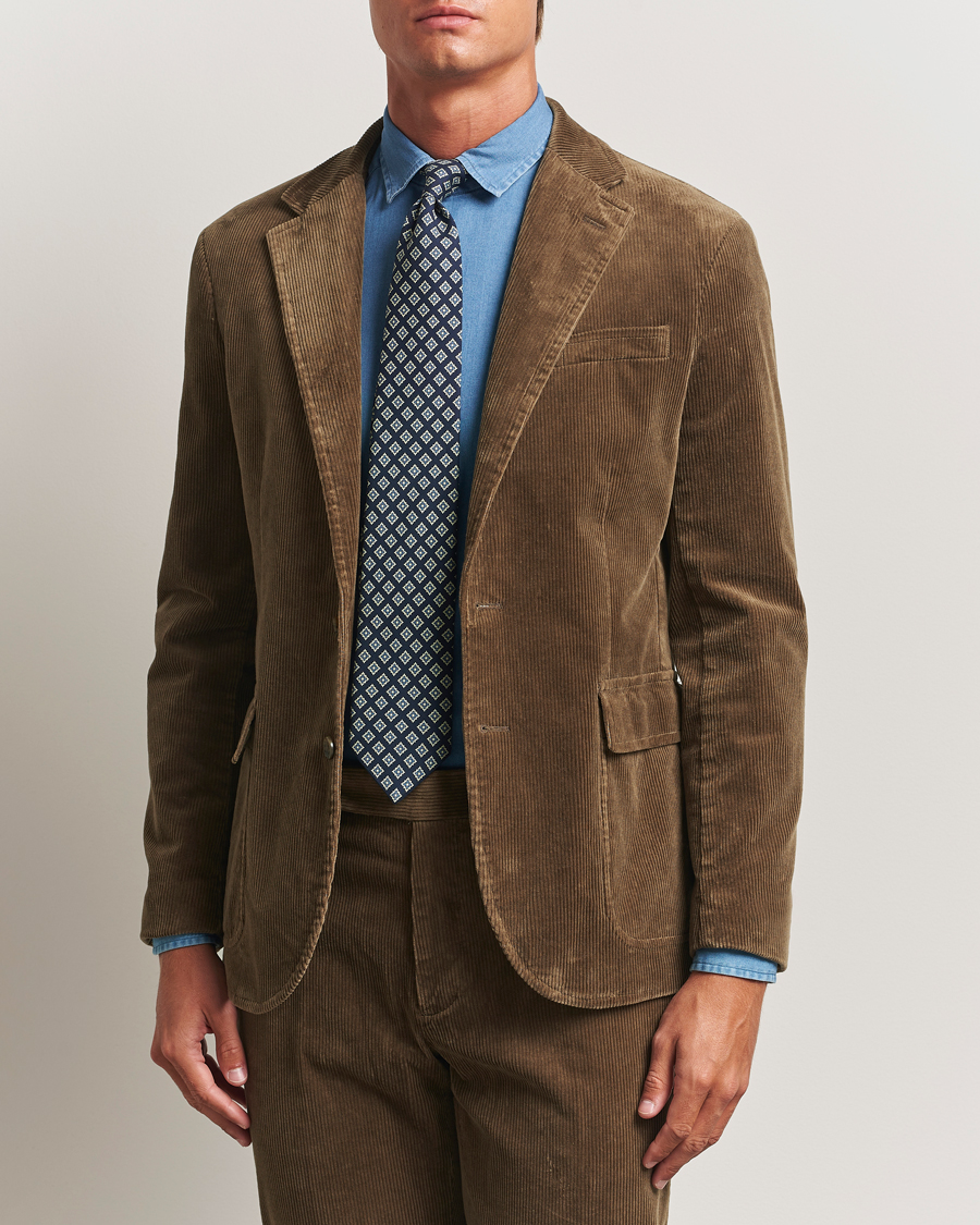 Herre | Dressjakker | Polo Ralph Lauren | Single Breasted Corduroy Sportcoat Montana Brown