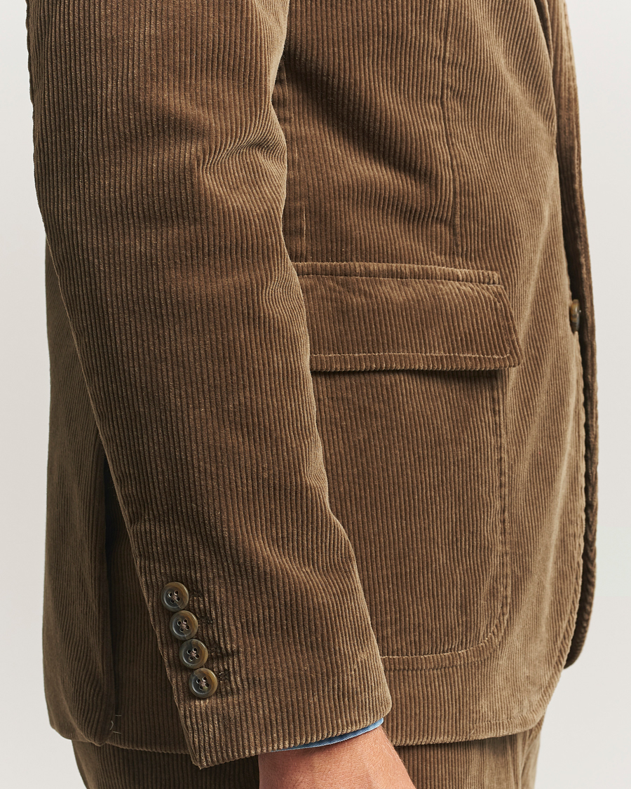 Herre | Dressjakker | Polo Ralph Lauren | Single Breasted Corduroy Sportcoat Montana Brown