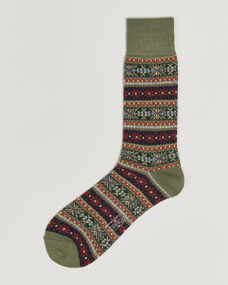 Herre | Undertøy | Polo Ralph Lauren | Fair Isle Sock Loden Heather