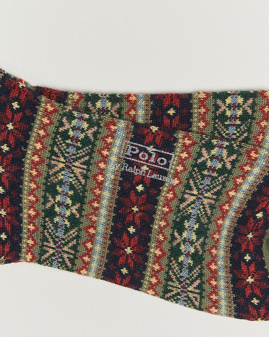 Herre | Undertøy | Polo Ralph Lauren | Fair Isle Sock Loden Heather