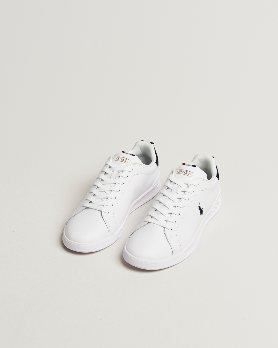 Herre | Sneakers | Polo Ralph Lauren | Heritage Court Sneakers White/Navy/Red