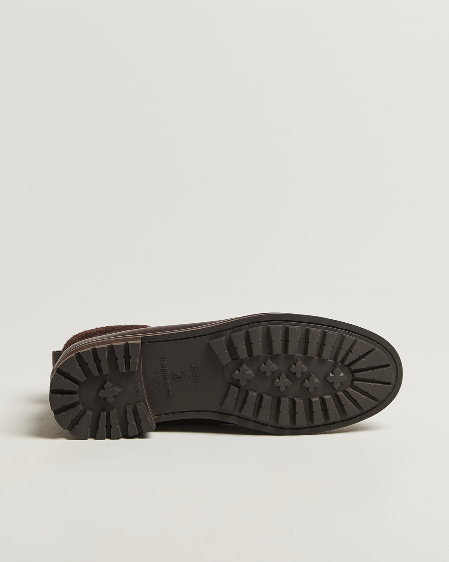 Herre | Støvler | Polo Ralph Lauren | Bryson Mid Boot Dark Brown Calf