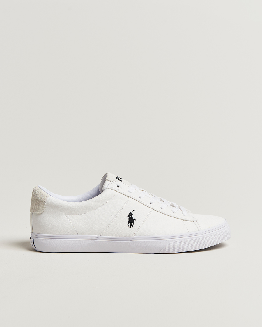 Herre | Sneakers | Polo Ralph Lauren | Sayer Canvas Sneakers White/Black