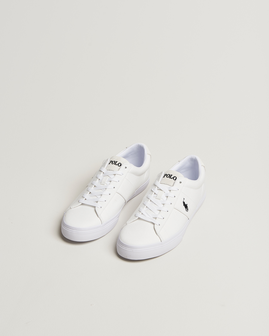 Herre | Sneakers | Polo Ralph Lauren | Sayer Canvas Sneakers White/Black