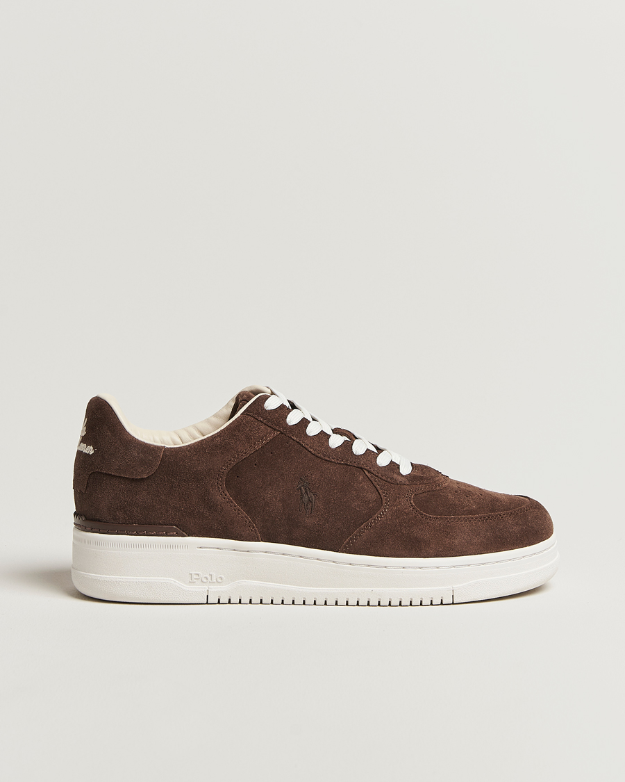 Herre | Sneakers | Polo Ralph Lauren | Masters Court Sneakers Chocolate Brown