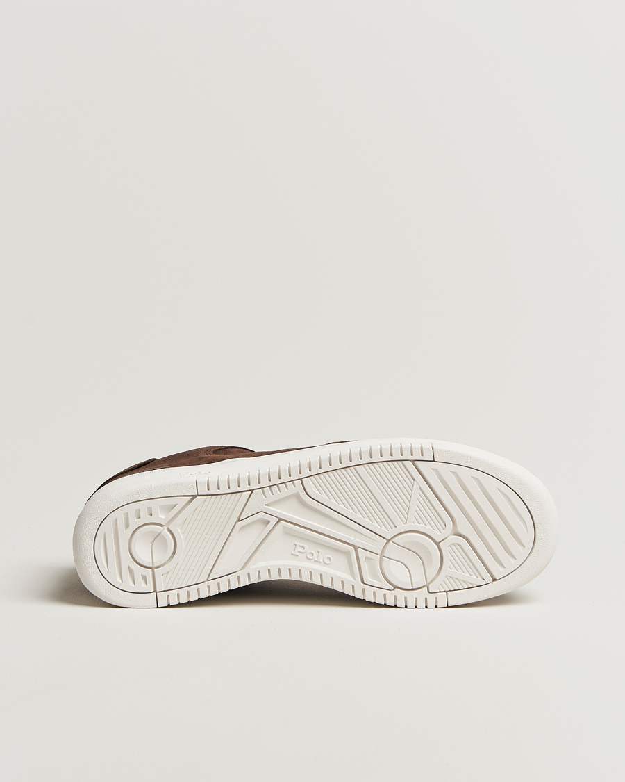 Herre | Sneakers | Polo Ralph Lauren | Masters Court Sneakers Chocolate Brown
