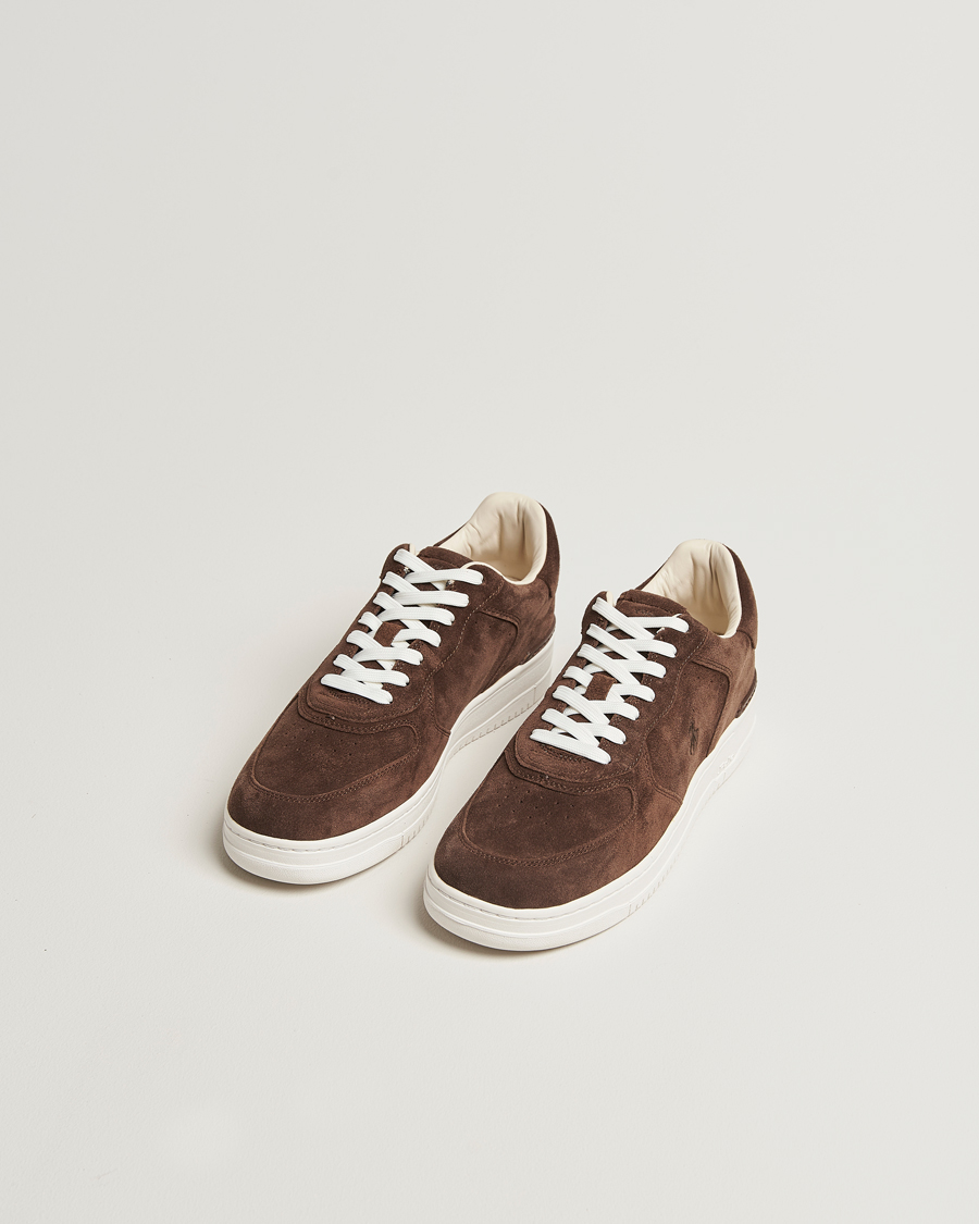 Herre | Sneakers | Polo Ralph Lauren | Masters Court Sneakers Chocolate Brown