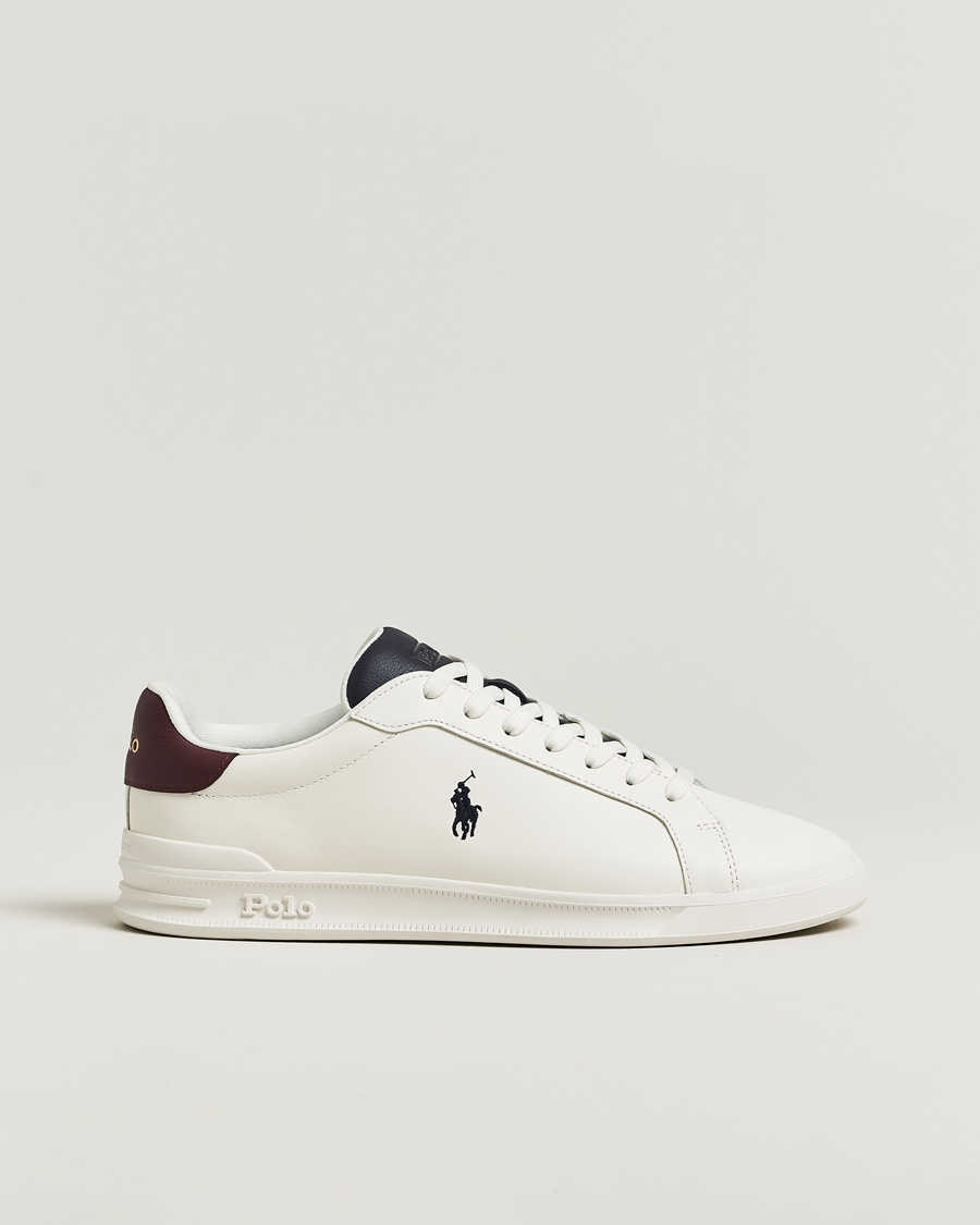 Herre | Sneakers | Polo Ralph Lauren | Heritage Court Sneakers Off White/Navy