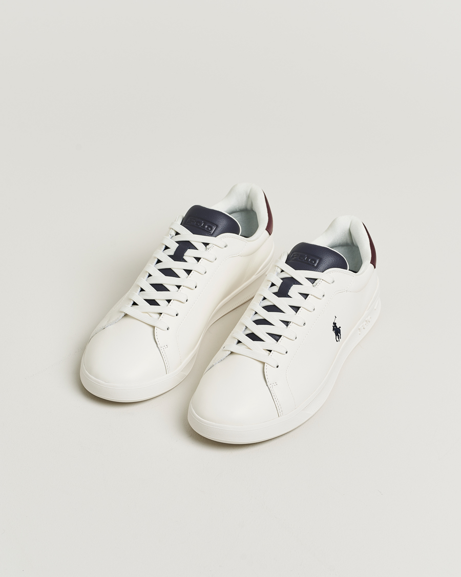 Herre | Sneakers | Polo Ralph Lauren | Heritage Court Sneakers Off White/Navy