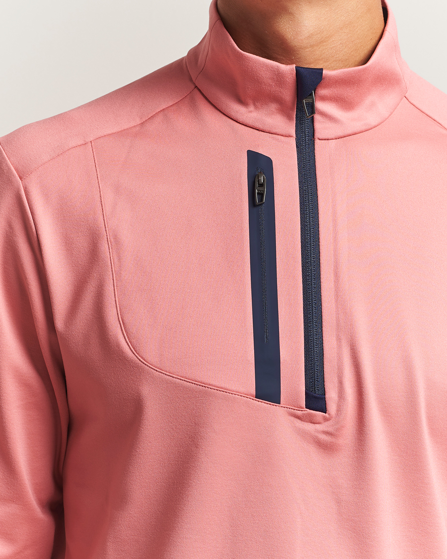 Herre | Gensere | RLX Ralph Lauren | Luxury Jersey Half Zip Desert Rose