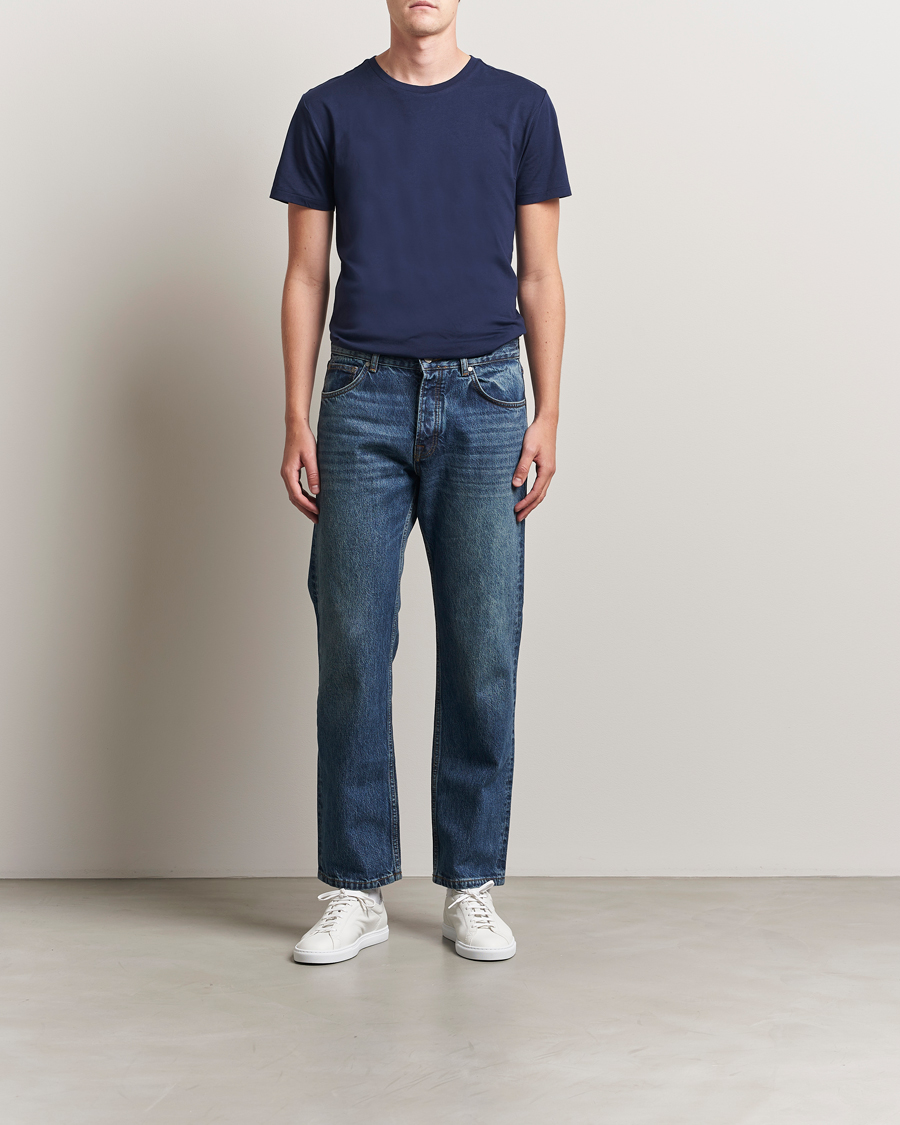 Herre | T-Shirts | Polo Ralph Lauren | 3-Pack Crew Neck T-Shirt Blue/White/Navy