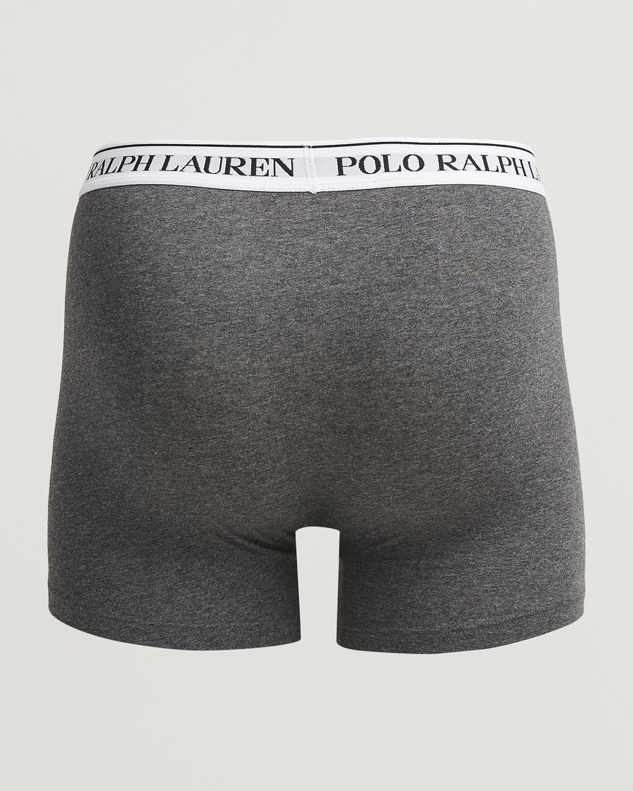 Herre | Undertøy | Polo Ralph Lauren | 3-Pack Boxer Brief Black/Grey/White