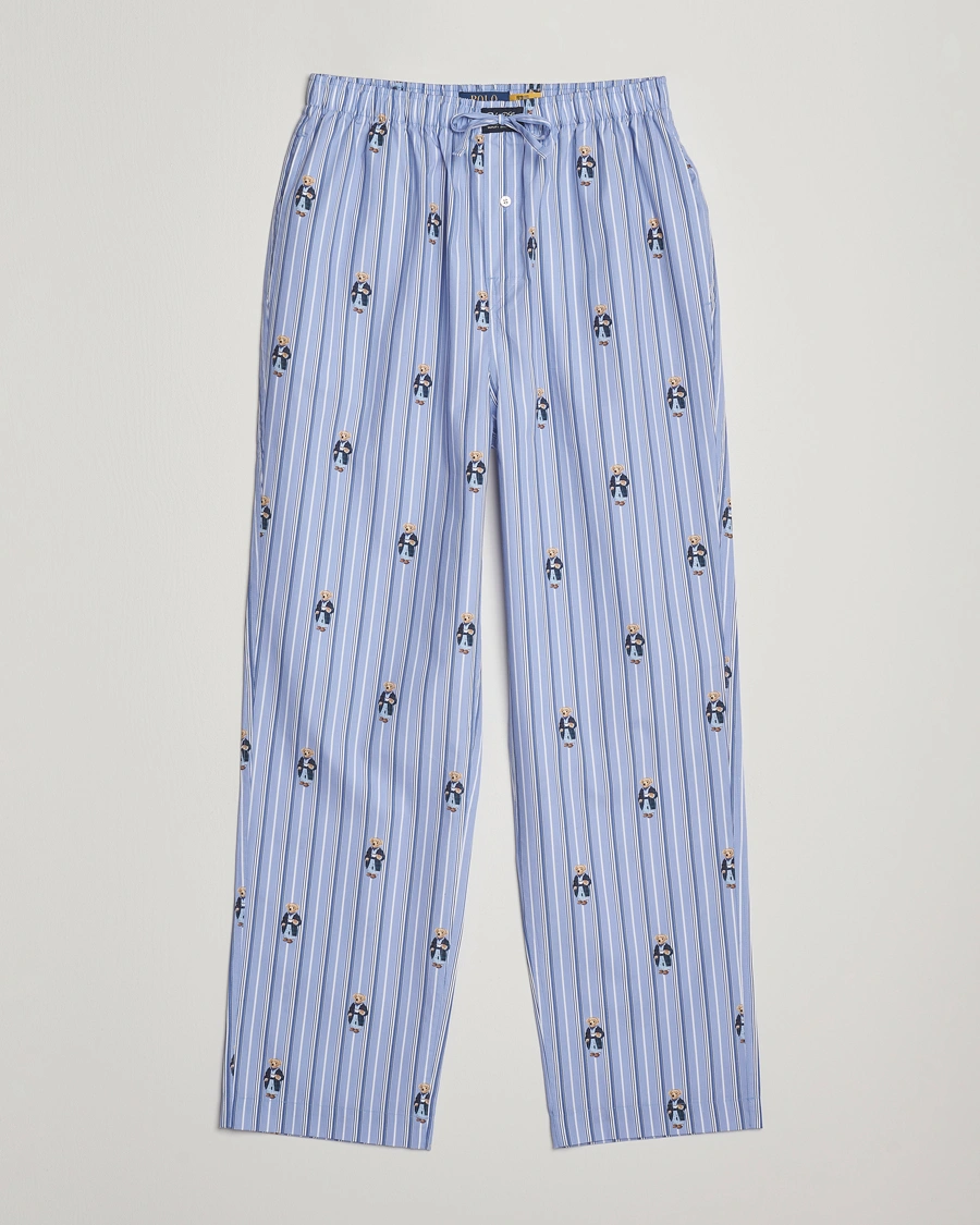 Herre | Pyjamaser og badekåper | Polo Ralph Lauren | Cotton Striped Pyjama Pants Blue