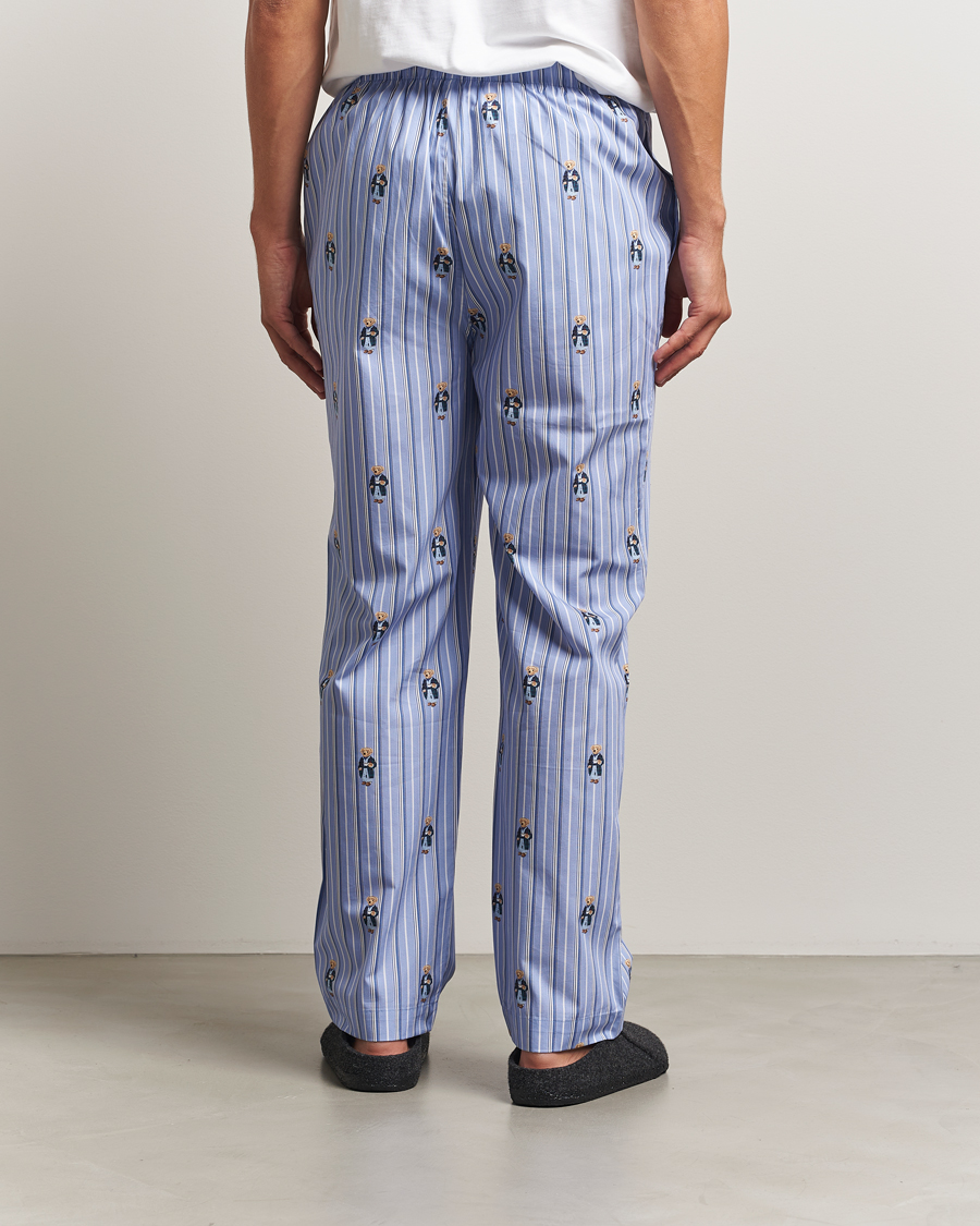 Herre | Pyjamaser og badekåper | Polo Ralph Lauren | Cotton Striped Pyjama Pants Blue