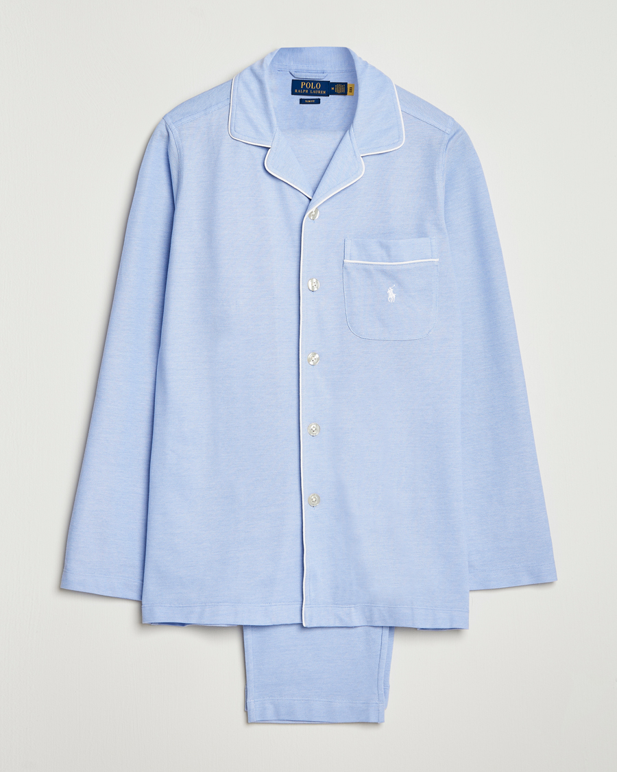 Herre | Pyjamaser og badekåper | Polo Ralph Lauren | Cotton Pyjamas Set Blue