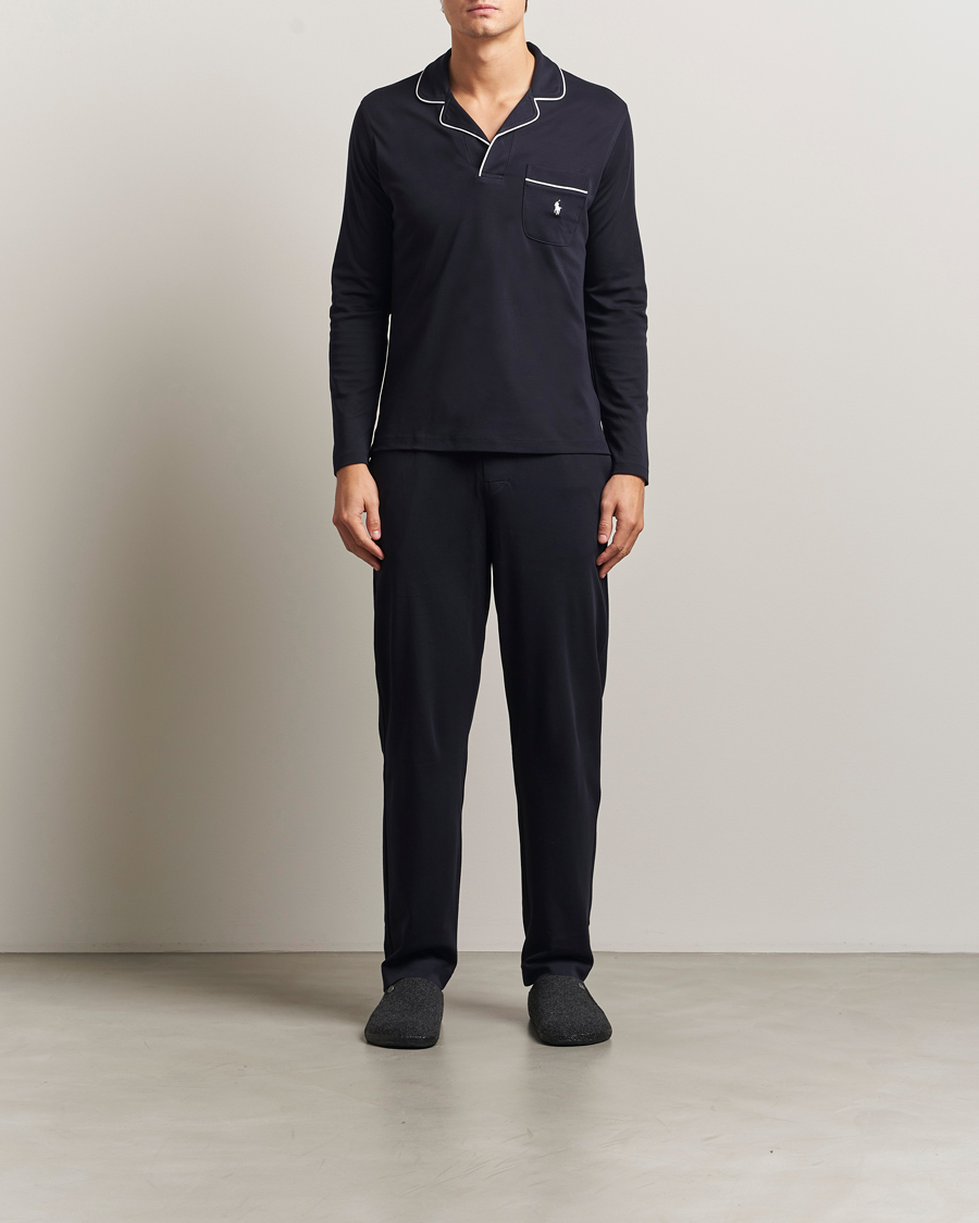 Herre | Pyjamaser og badekåper | Polo Ralph Lauren | Cotton Lounge Set Collection Navy