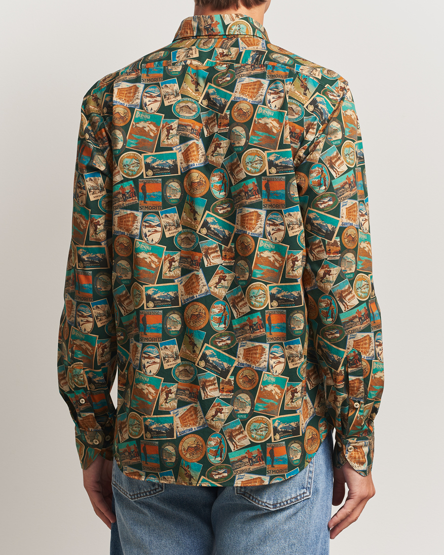Herre | Skjorter | Stenströms | Regular Fit Printed Ski Shirt Multi