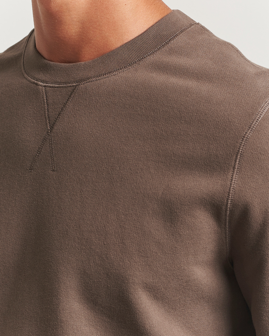 Herre | Gensere | Sunspel | Loopback Sweatshirt Bark