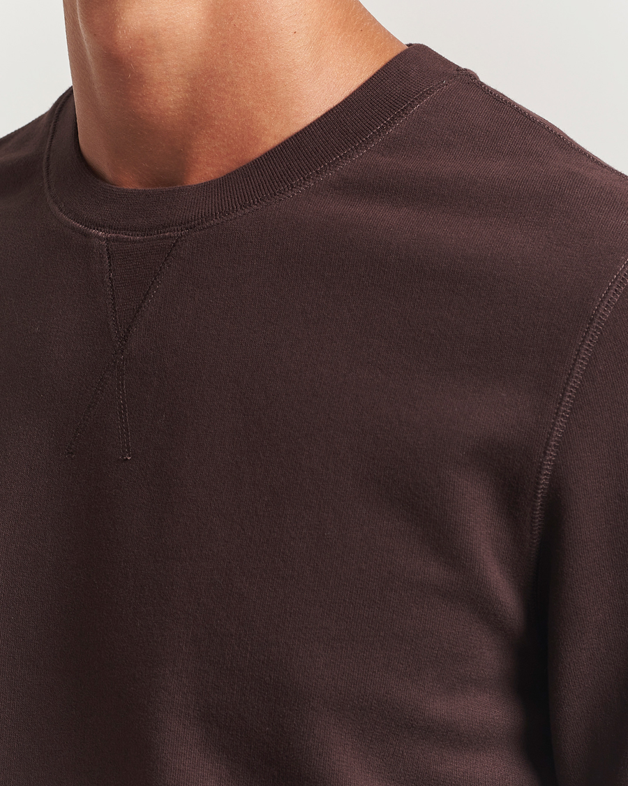 Herre | Gensere | Sunspel | Loopback Sweatshirt Truffle