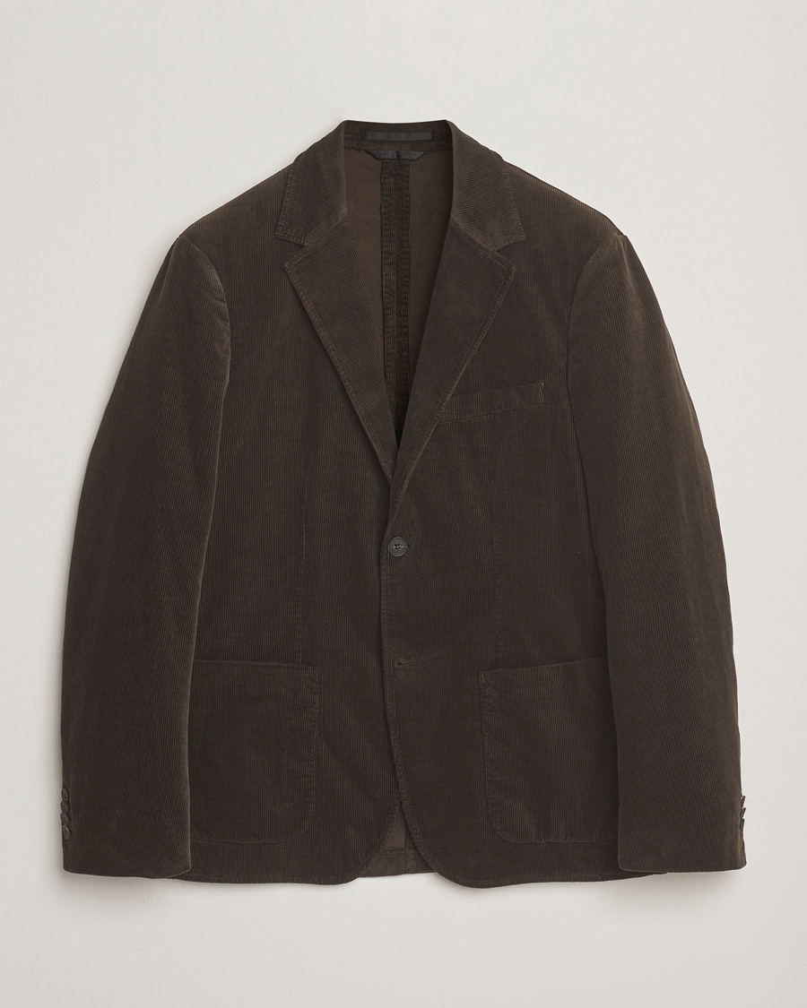 Herre | Dressjakker | Sunspel | Relaxed Corduroy Blazer Coffee
