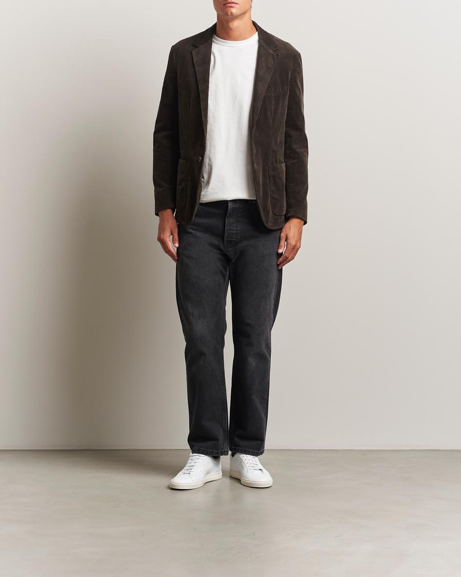 Herre | Dressjakker | Sunspel | Relaxed Corduroy Blazer Coffee
