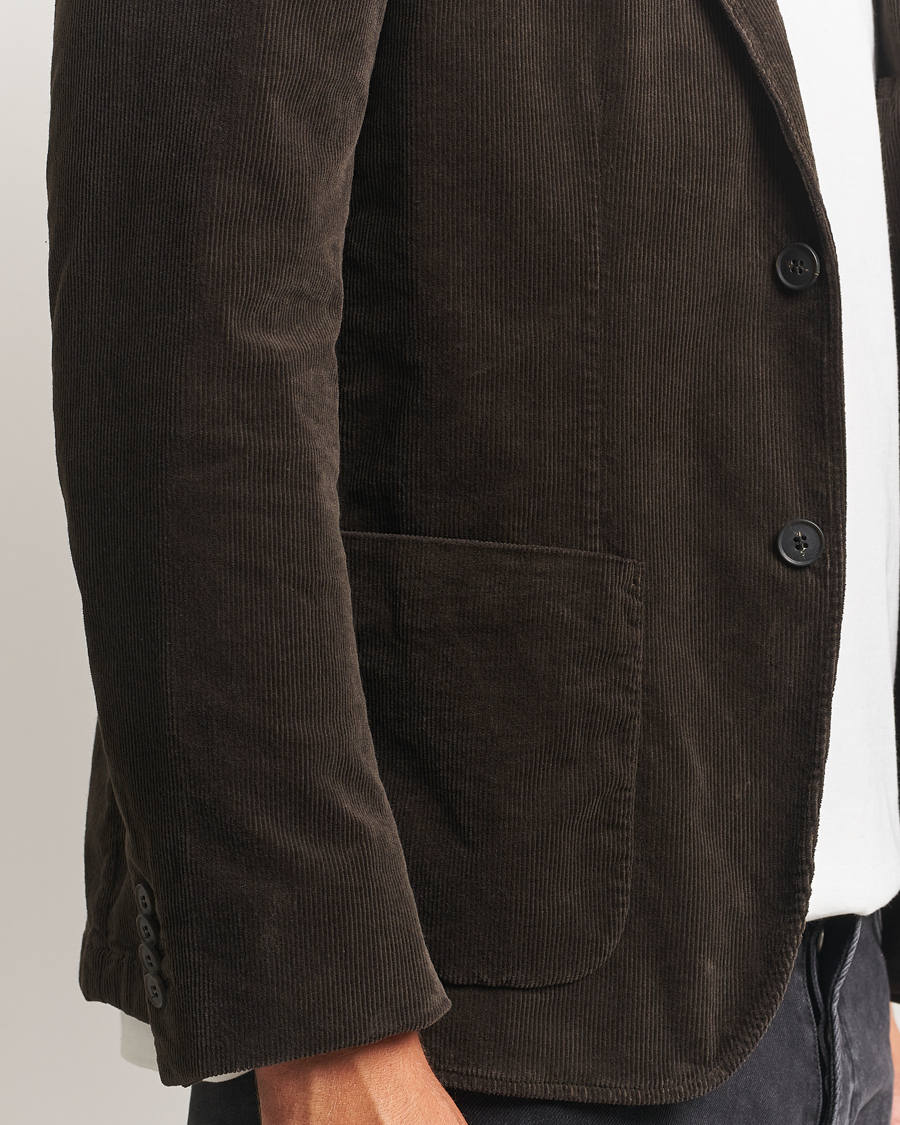 Herre | Dressjakker | Sunspel | Relaxed Corduroy Blazer Coffee