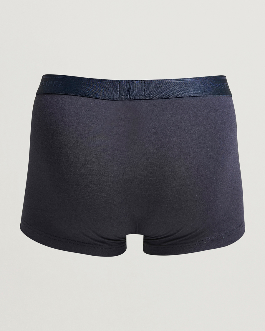 Herre | Undertøy | Sunspel | 3-Pack Cotton Stretch Trunk Navy