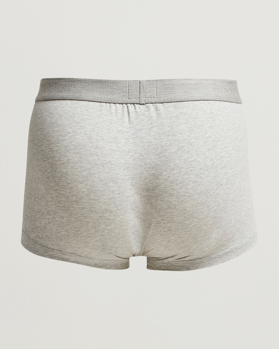 Herre | Undertøy | Sunspel | 3-Pack Cotton Stretch Trunk Grey