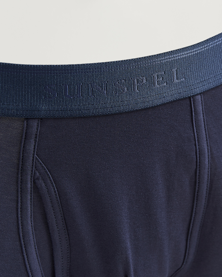 Herre | Undertøy | Sunspel | Superfine Cotton Trunk Navy
