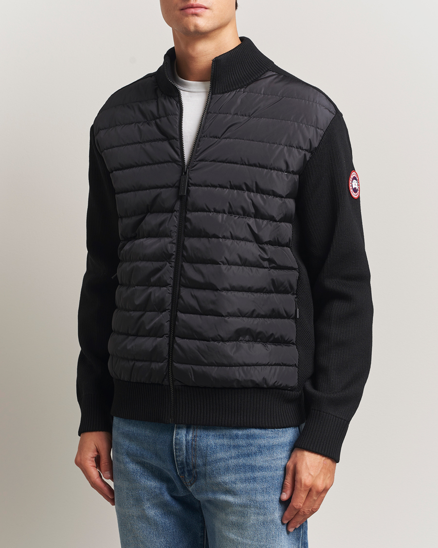Herre | Jakker | Canada Goose | Hybridge Knit Jacket Black