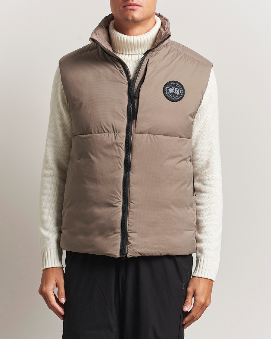 Herre | Vester | Canada Goose Black Label | Lodge Vest Taupe
