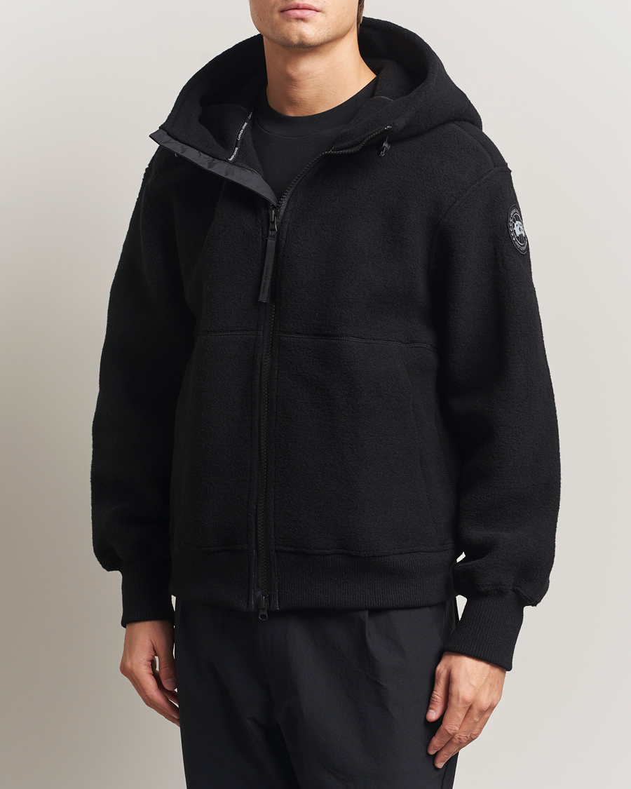Herre | Gensere | Canada Goose Black Label | Chillwack Fleece Bomber Black