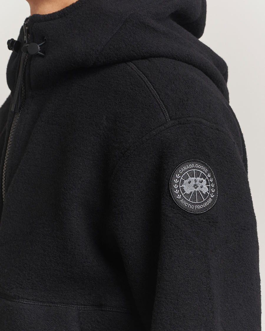 Herre | Gensere | Canada Goose Black Label | Chillwack Fleece Bomber Black