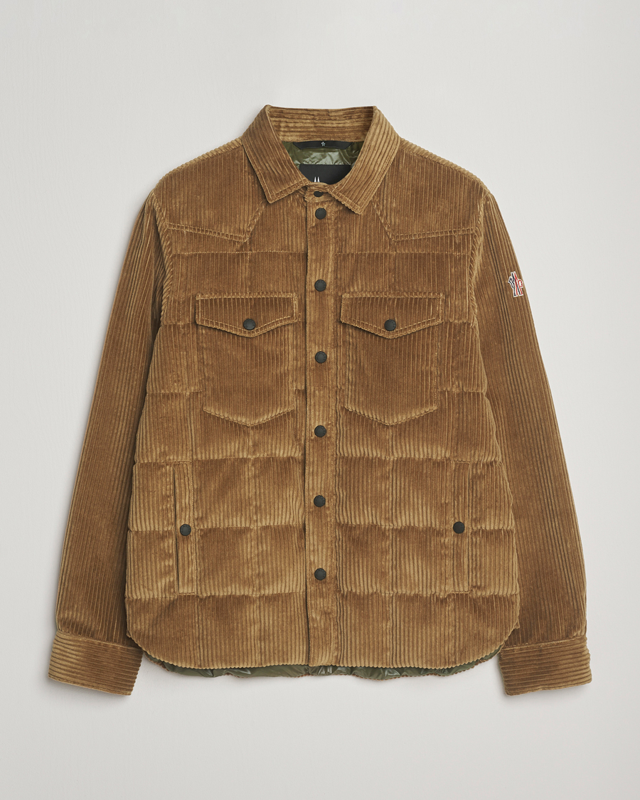 Herre | Jakker | Moncler Grenoble | Gelt Corduroy Shirt Jacket Brown