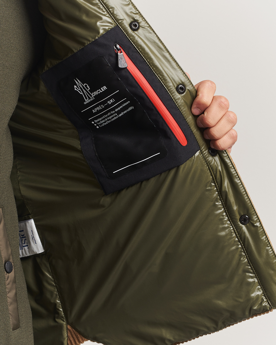 Herre | Jakker | Moncler Grenoble | Gelt Corduroy Shirt Jacket Brown