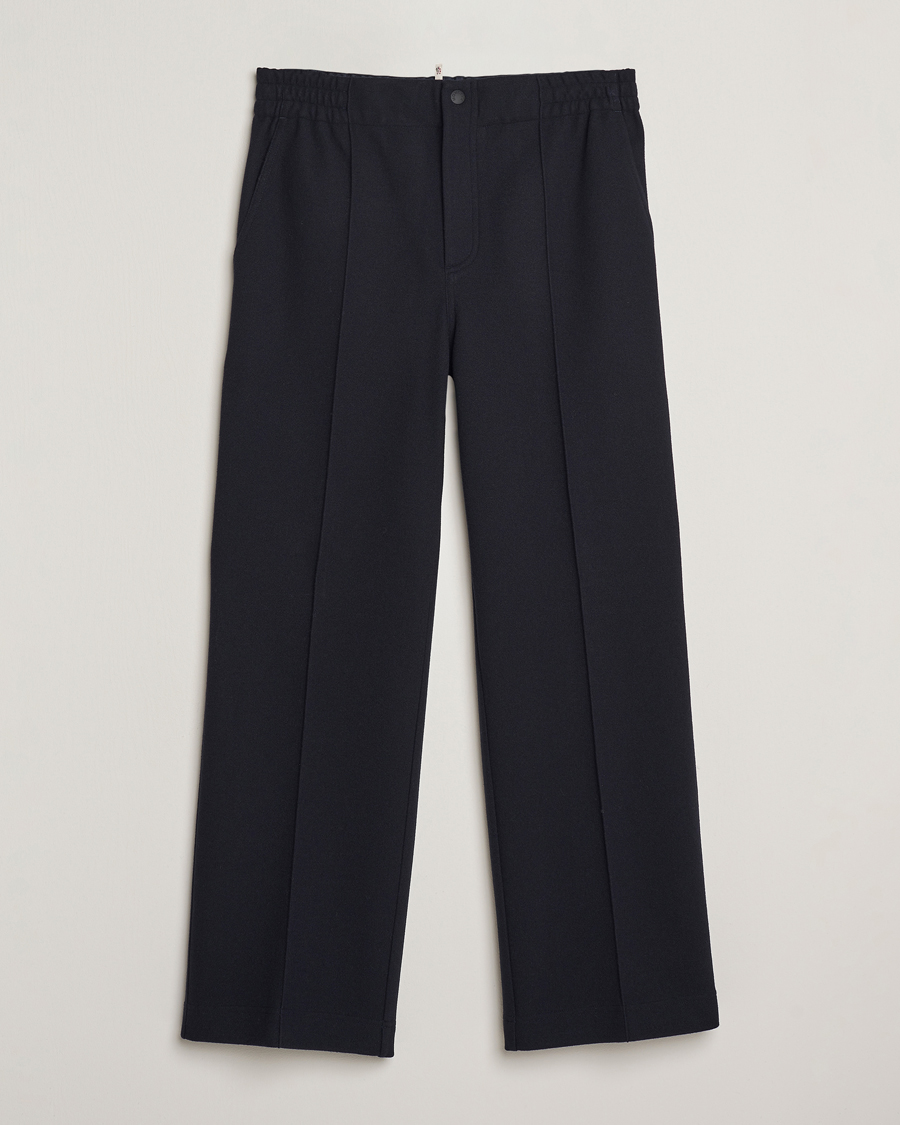 Herre | Bukser | Moncler Grenoble | Brushed Cotton Drawstring Pants Navy