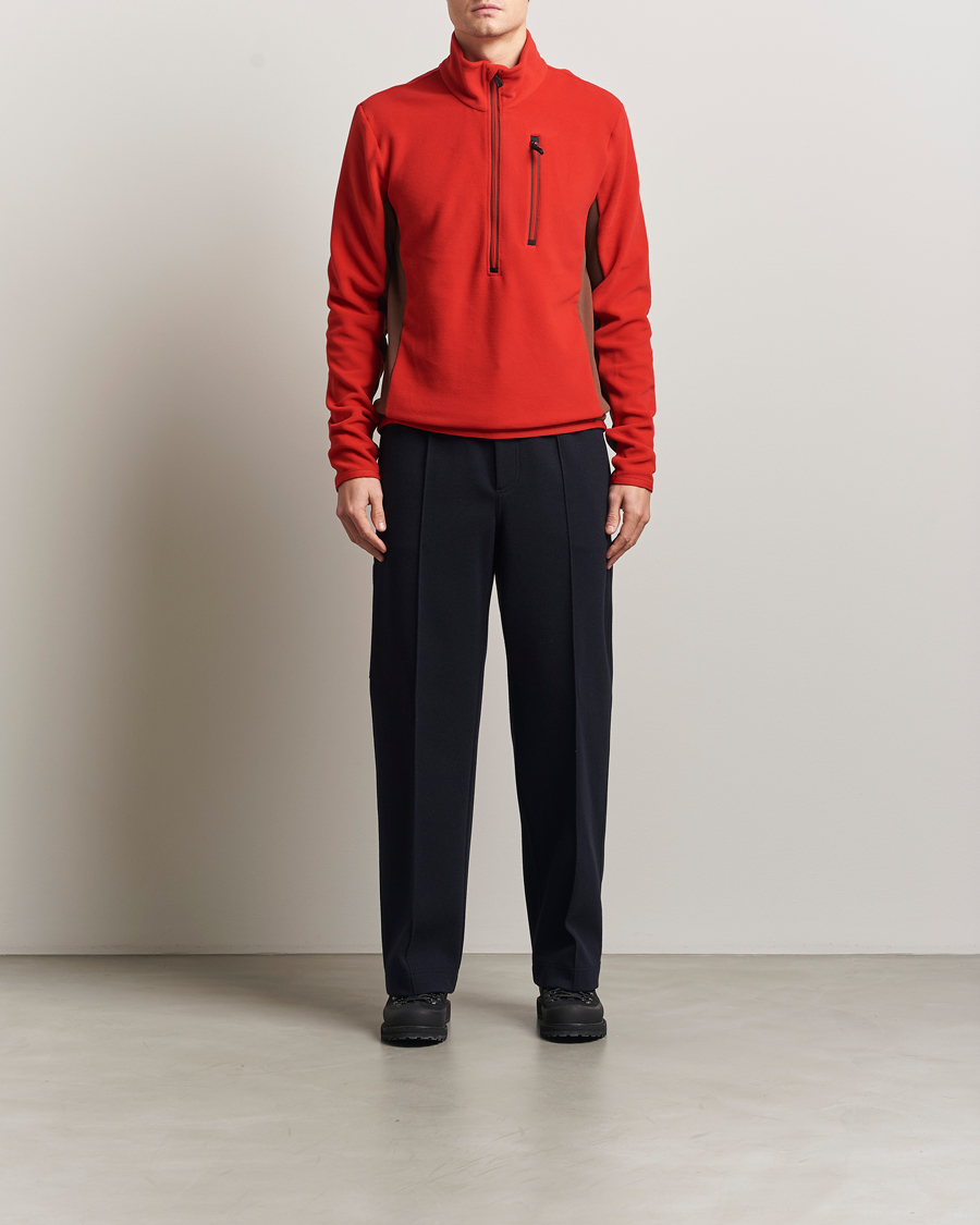 Herre | Bukser | Moncler Grenoble | Brushed Cotton Drawstring Pants Navy