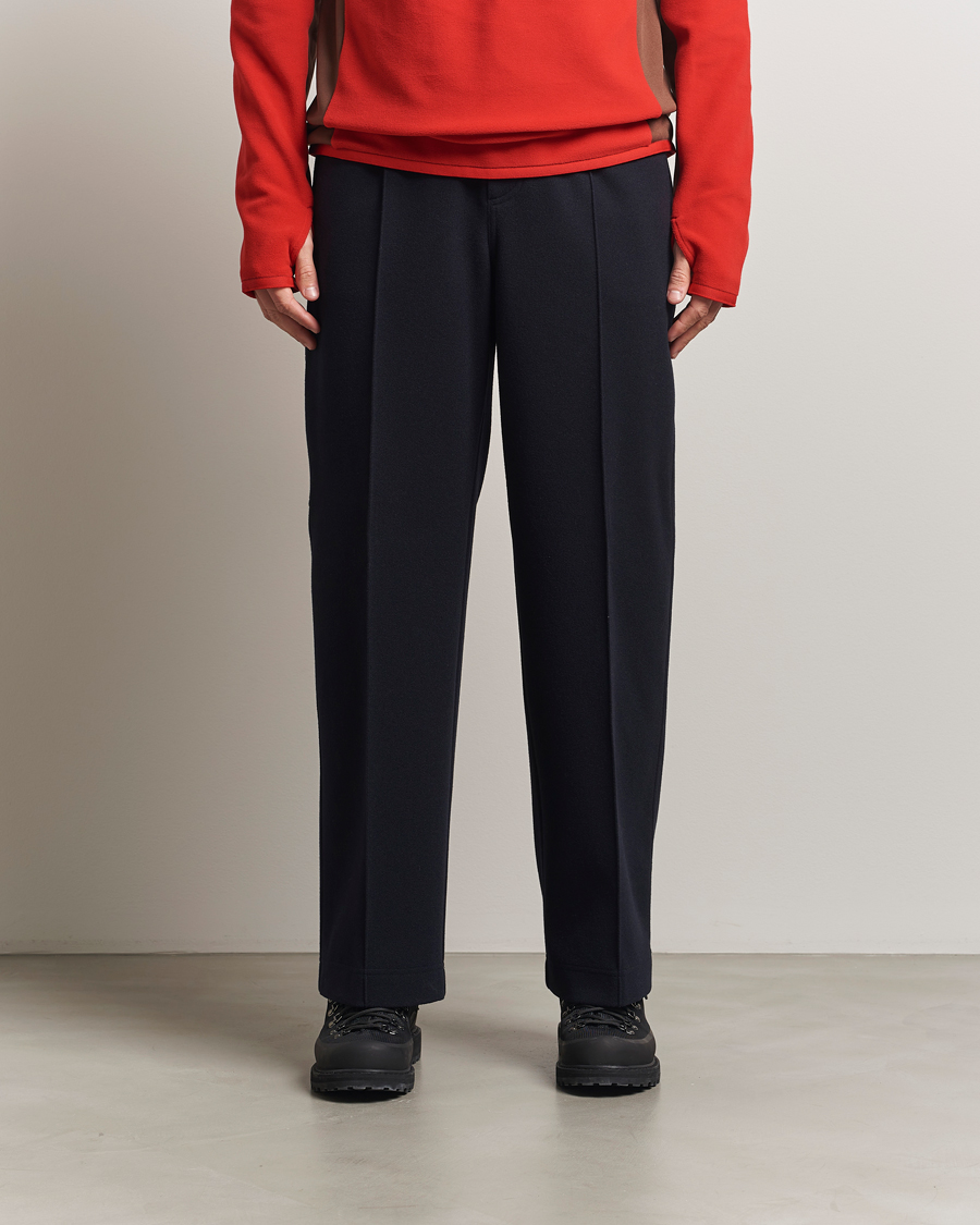 Herre | Bukser | Moncler Grenoble | Brushed Cotton Drawstring Pants Navy