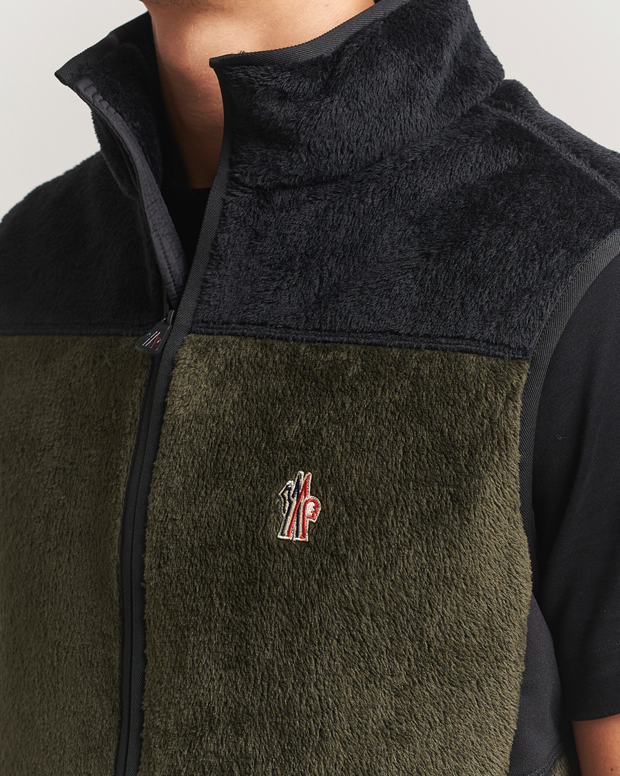 Herre | Vester | Moncler Grenoble | Insulated Fleece Vest Forest Green