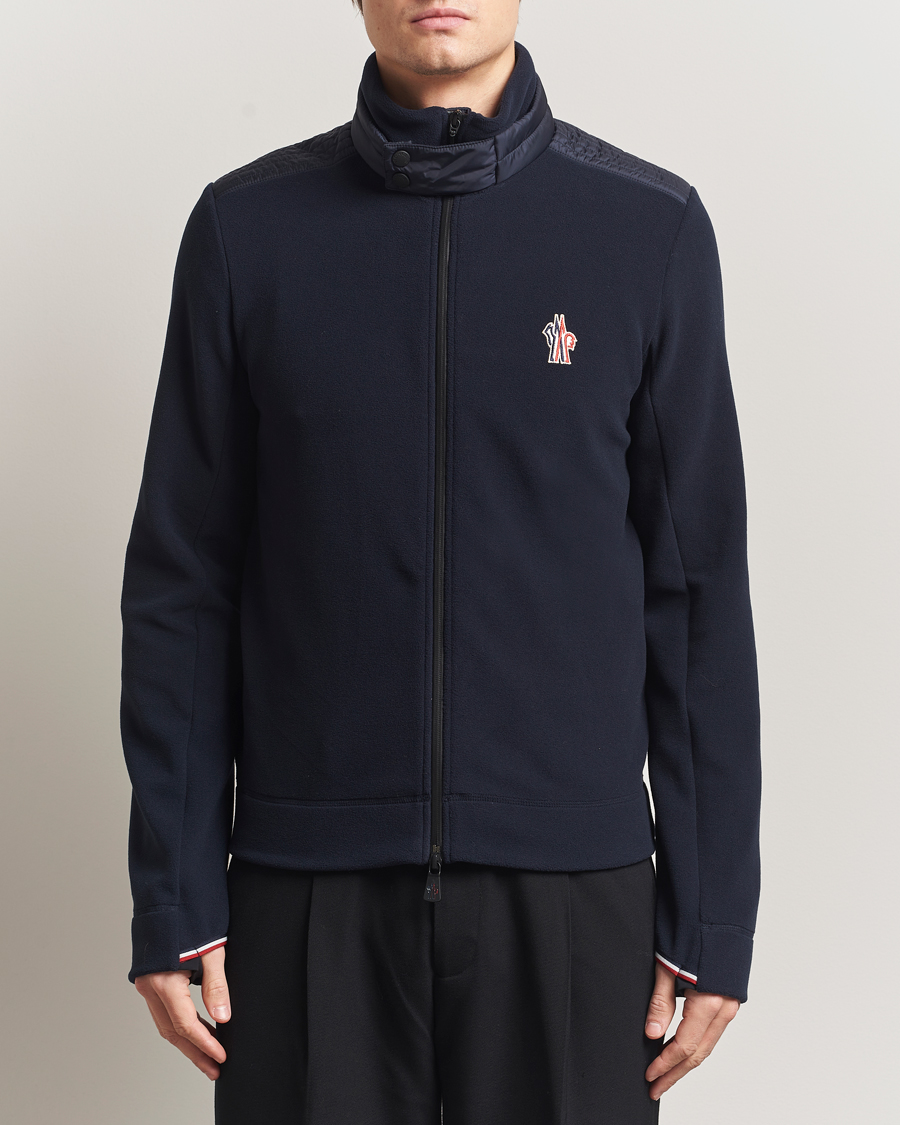 Herre | Gensere | Moncler Grenoble | Full Zip Cardigan Navy