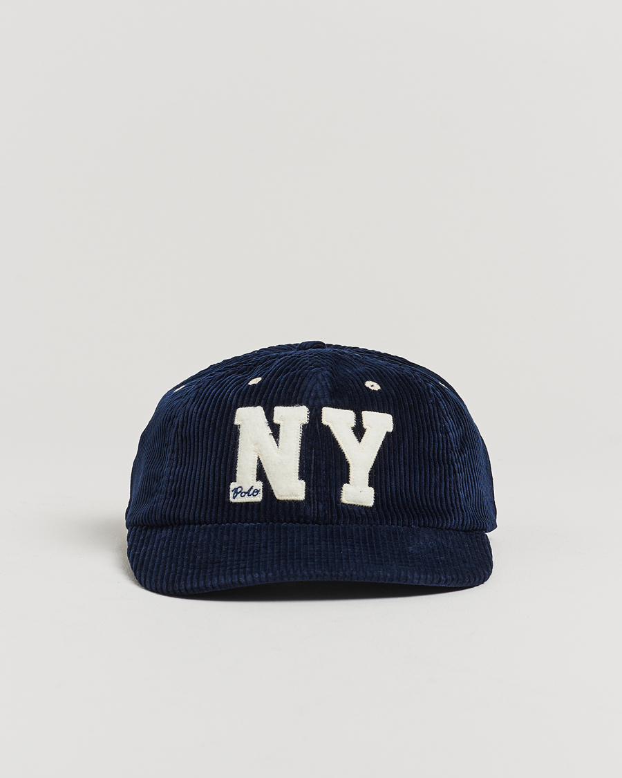 Herre | Pikéer | Polo Ralph Lauren | NY Cord Cap Hunter Navy