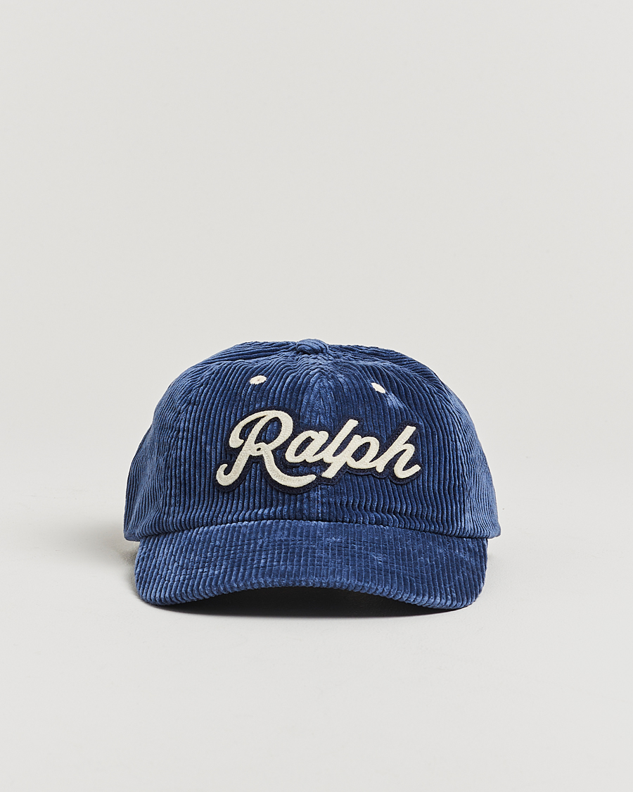 Herre | Hatter og capser | Polo Ralph Lauren | Retro Corduroy Cap Boston Navy