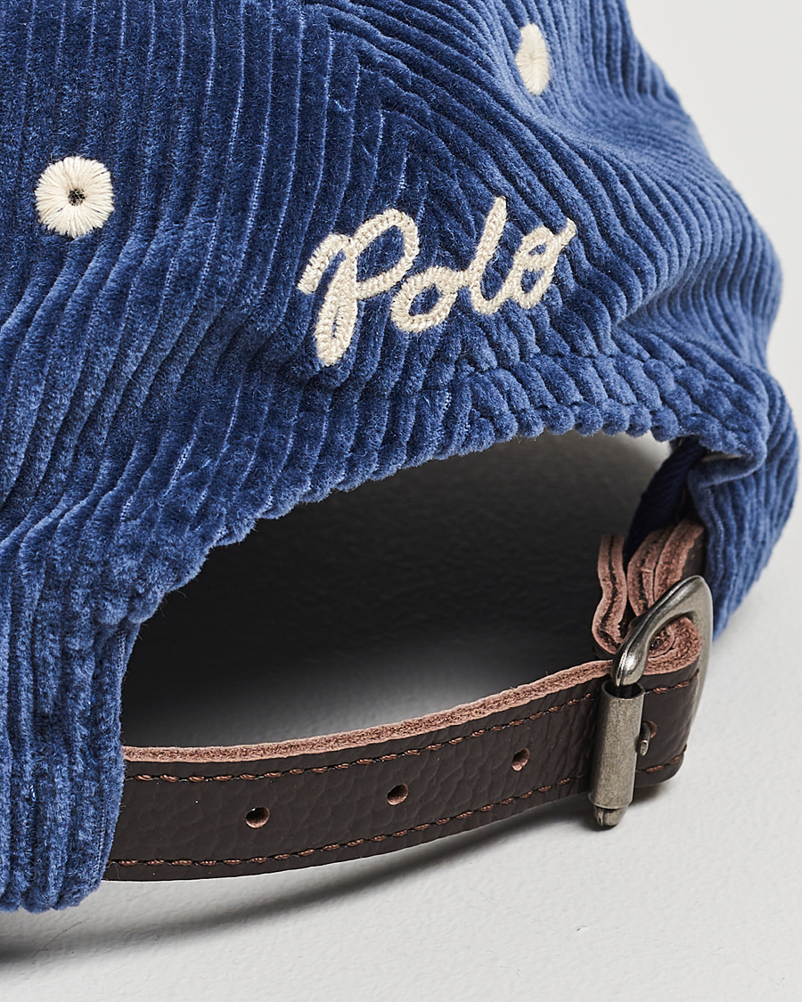 Herre | Hatter og capser | Polo Ralph Lauren | Retro Corduroy Cap Boston Navy