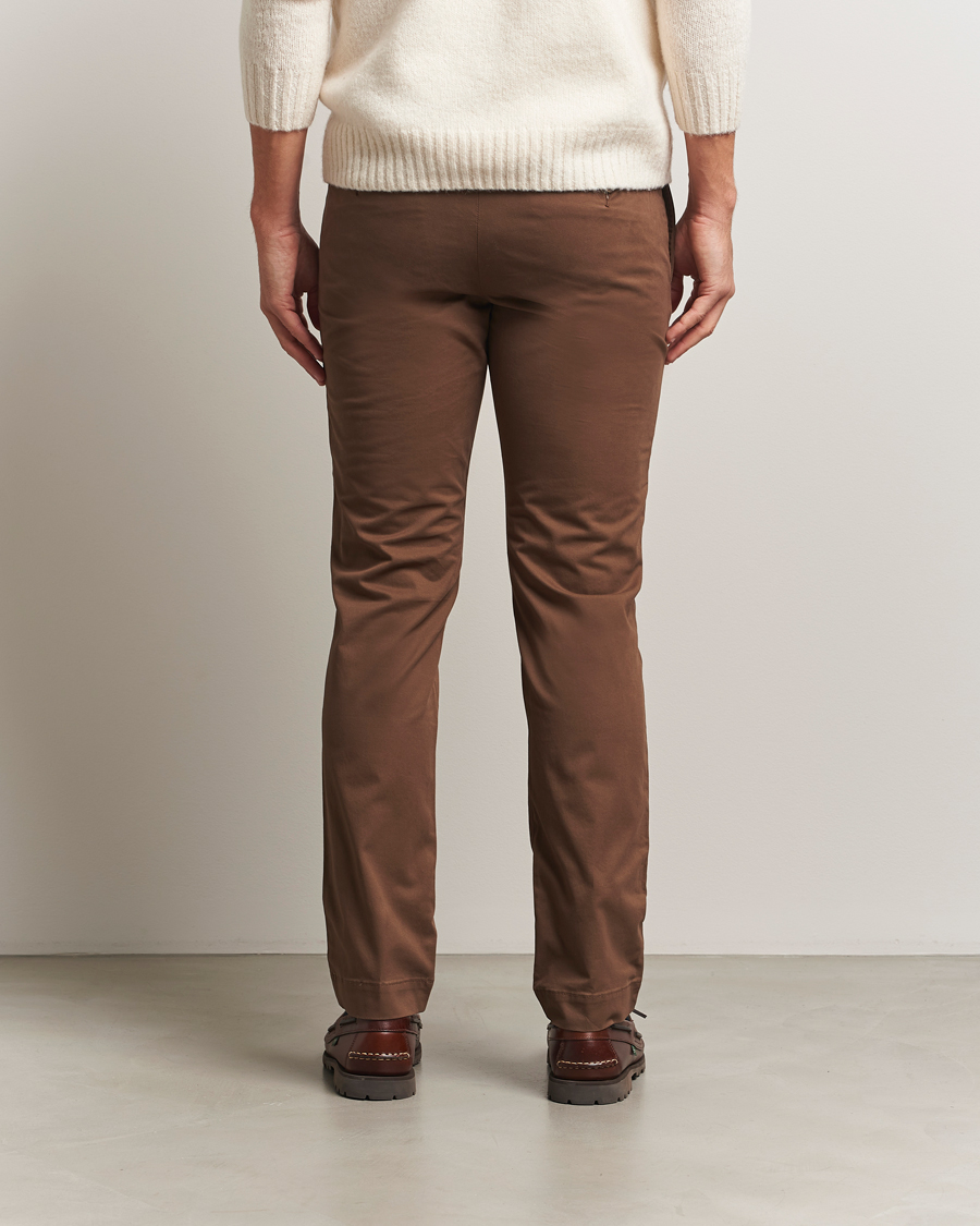 Herre | Bukser | Polo Ralph Lauren | Hudson Slim Fit Stretch Chinos Chestnut