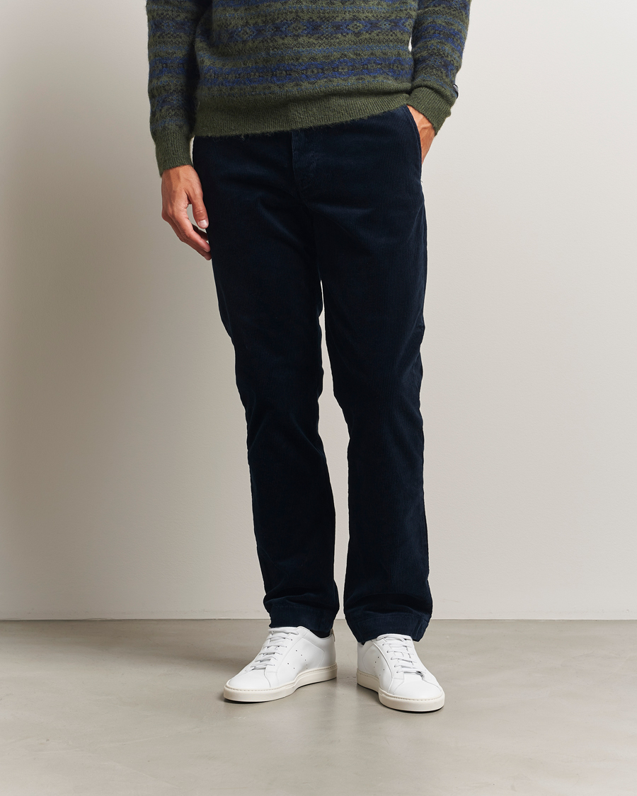 Herre | Bukser | Polo Ralph Lauren | Bedford Corduroy 5-Pocket Pants Aviator Navy